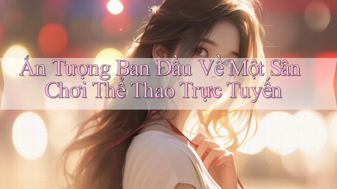 Ấn Tượng Ban Đầu Về Một Sân Chơi Thể Thao Trực Tuyến Ấn Tượng Ban Đầu Về Một Sân Chơi Thể Thao Trực Tuyến
