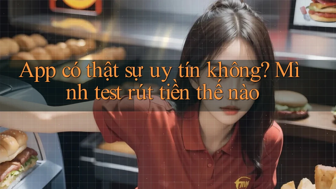 App có thật sự uy tín không? Mình test rút tiền thế nào App có thật sự uy tín không? Mình test rút tiền thế nào