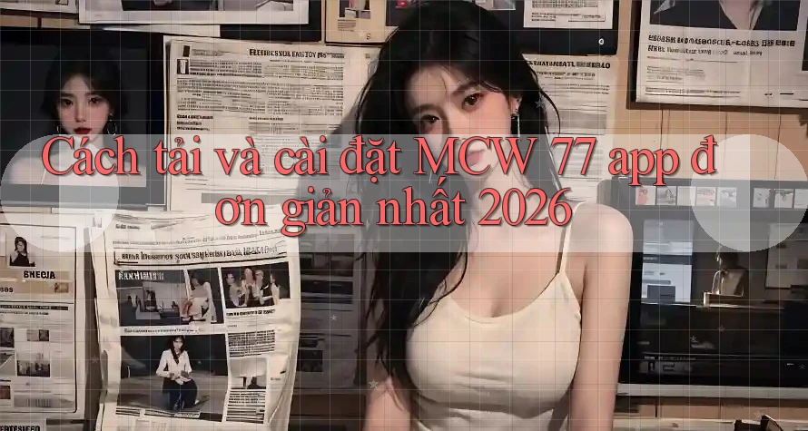 Cách tải và cài đặt MCW 77 app đơn giản nhất 2026 Cách tải và cài đặt MCW 77 app đơn giản nhất 2026