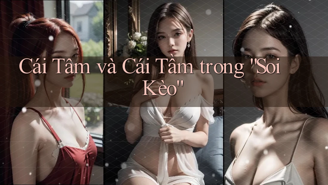 Cái Tâm và Cái Tầm trong “Soi Kèo” Cái Tâm và Cái Tầm trong “Soi Kèo”