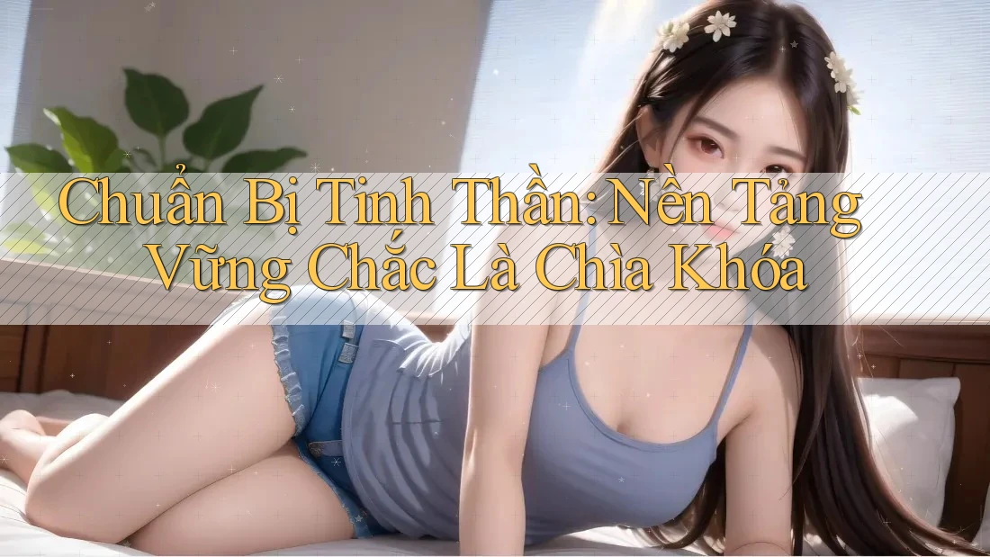 Chuẩn Bị Tinh Thần: Nền Tảng Vững Chắc Là Chìa Khóa Chuẩn Bị Tinh Thần: Nền Tảng Vững Chắc Là Chìa Khóa