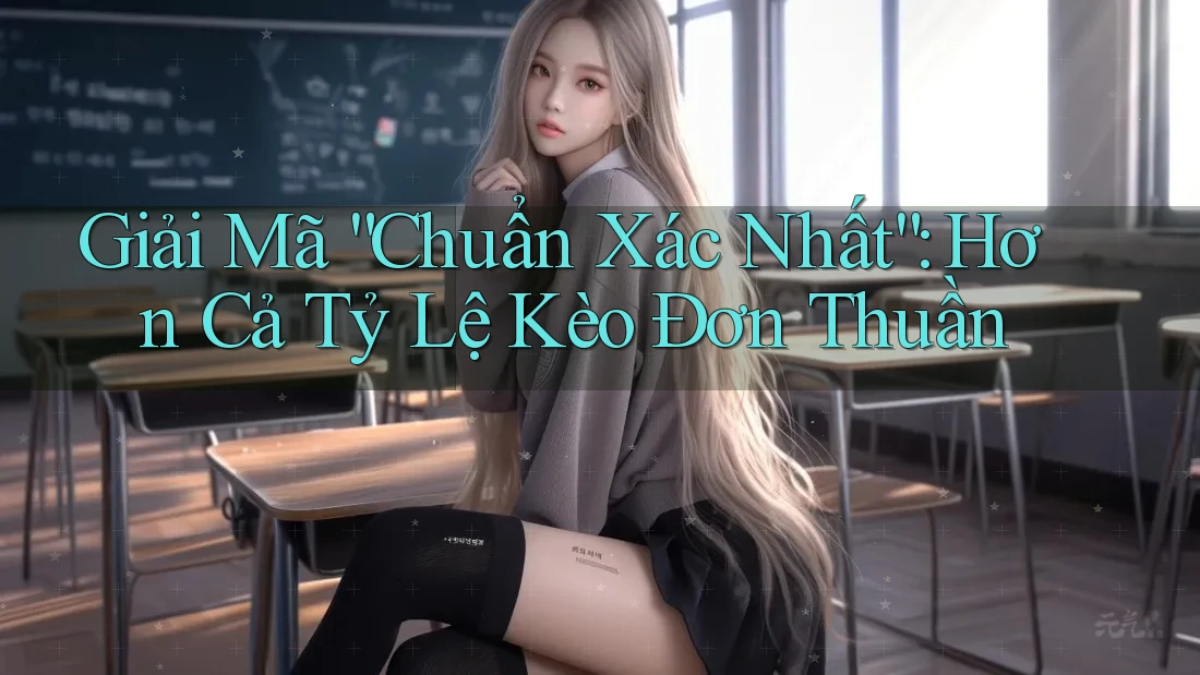 Giải Mã “Chuẩn Xác Nhất”: Hơn Cả Tỷ Lệ Kèo Đơn Thuần Giải Mã “Chuẩn Xác Nhất”: Hơn Cả Tỷ Lệ Kèo Đơn Thuần
