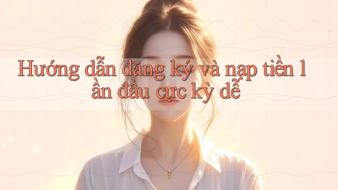 Hướng dẫn đăng ký và nạp tiền lần đầu cực kỳ dễ Hướng dẫn đăng ký và nạp tiền lần đầu cực kỳ dễ
