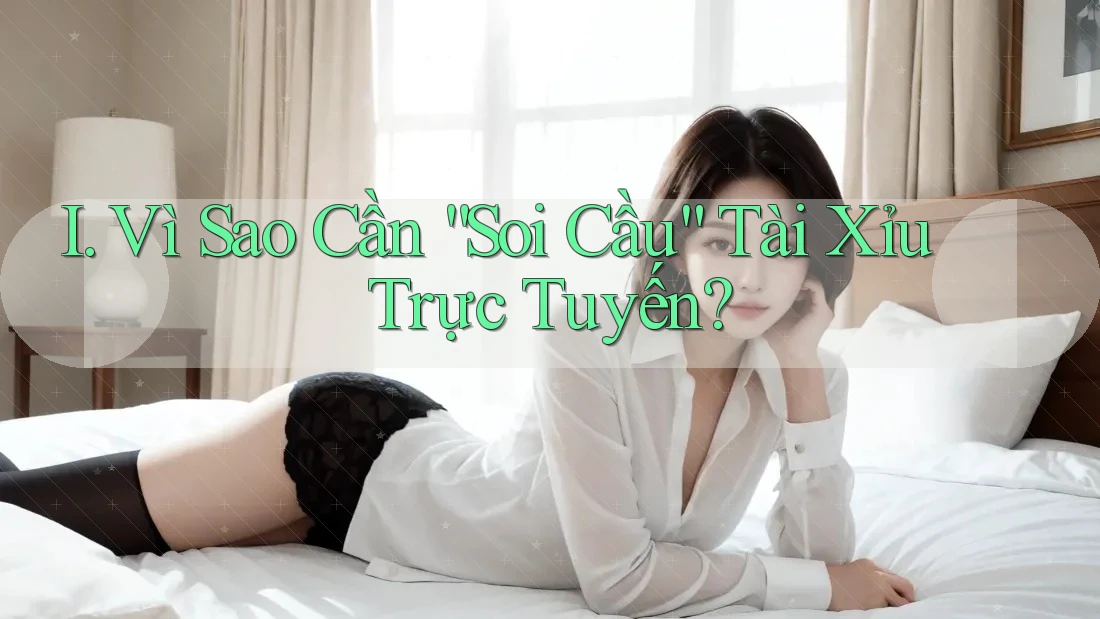 I. Vì Sao Cần “Soi Cầu” Tài Xỉu Trực Tuyến? I. Vì Sao Cần “Soi Cầu” Tài Xỉu Trực Tuyến?