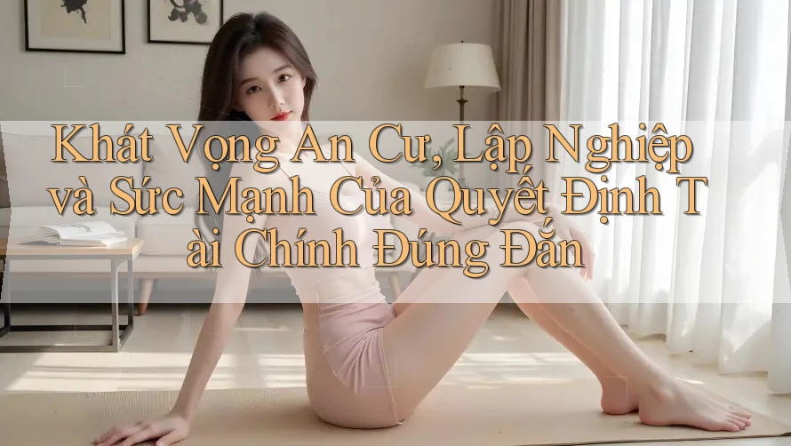Khát Vọng An Cư, Lập Nghiệp và Sức Mạnh Của Quyết Định Tài Chính Đúng Đắn Khát Vọng An Cư, Lập Nghiệp và Sức Mạnh Của Quyết Định Tài Chính Đúng Đắn