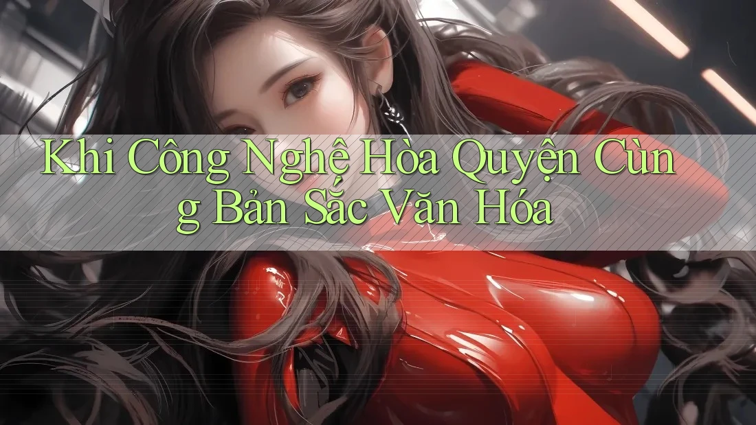 Khi Công Nghệ Hòa Quyện Cùng Bản Sắc Văn Hóa Khi Công Nghệ Hòa Quyện Cùng Bản Sắc Văn Hóa