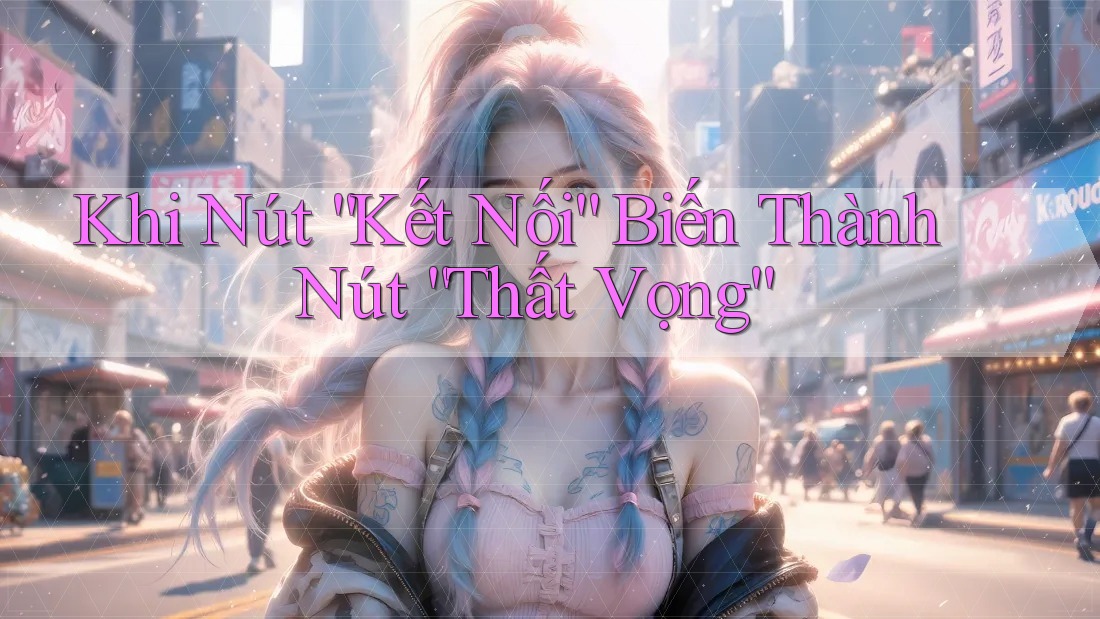 Khi Nút “Kết Nối” Biến Thành Nút “Thất Vọng”