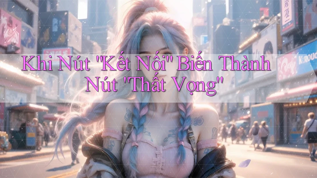 Khi Nút “Kết Nối” Biến Thành Nút “Thất Vọng” Khi Nút “Kết Nối” Biến Thành Nút “Thất Vọng”
