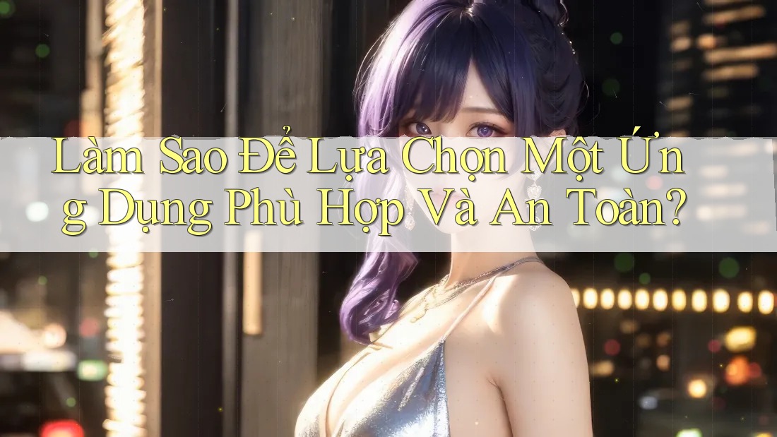 Làm Sao Để Lựa Chọn Một Ứng Dụng Phù Hợp Và An Toàn? Làm Sao Để Lựa Chọn Một Ứng Dụng Phù Hợp Và An Toàn?