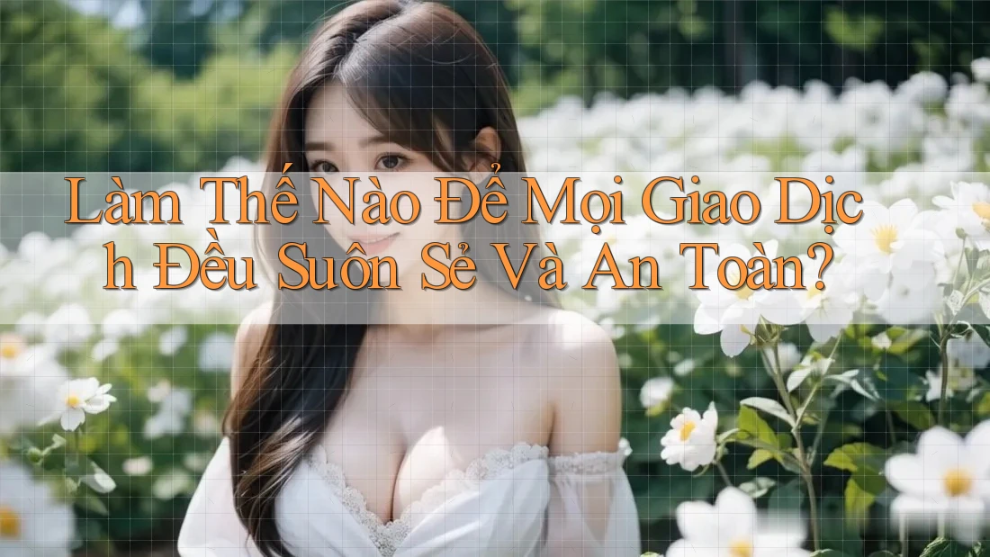 Làm Thế Nào Để Mọi Giao Dịch Đều Suôn Sẻ Và An Toàn? Làm Thế Nào Để Mọi Giao Dịch Đều Suôn Sẻ Và An Toàn?