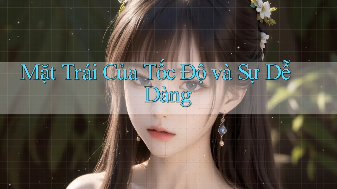 Mặt Trái Của Tốc Độ và Sự Dễ Dàng