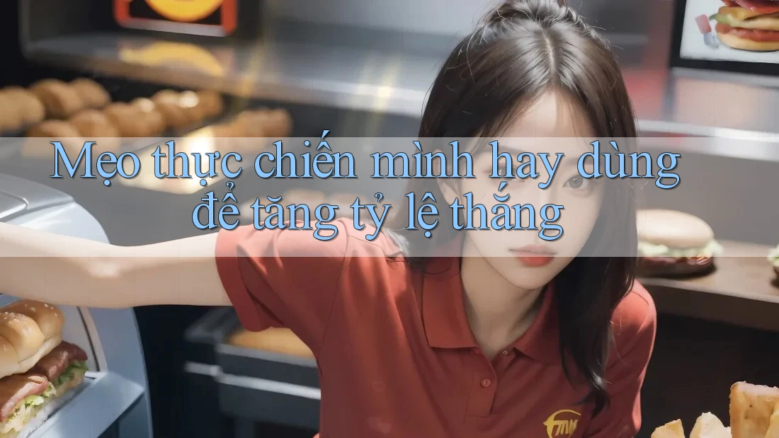 Mẹo thực chiến mình hay dùng để tăng tỷ lệ thắng