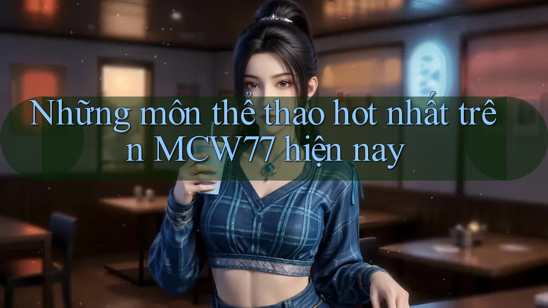 Những môn thể thao hot nhất trên MCW77 hiện nay Những môn thể thao hot nhất trên MCW77 hiện nay