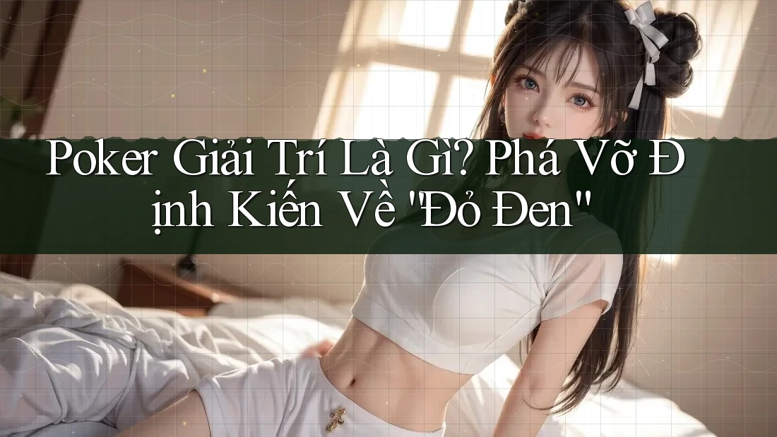 Poker Giải Trí Là Gì? Phá Vỡ Định Kiến Về “Đỏ Đen” Poker Giải Trí Là Gì? Phá Vỡ Định Kiến Về “Đỏ Đen”