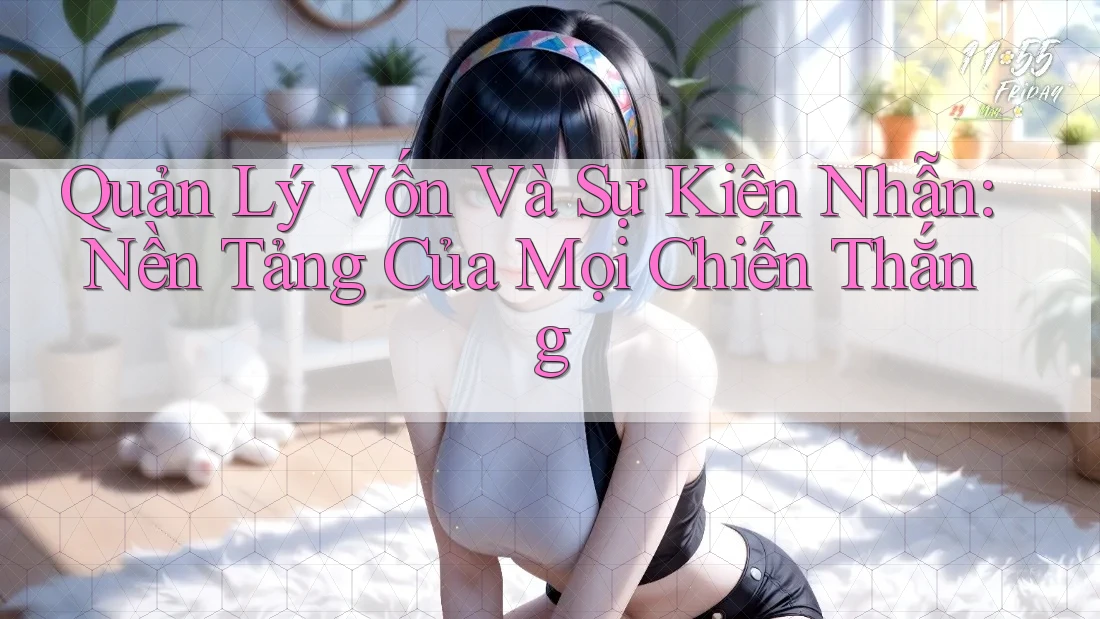 Quản Lý Vốn Và Sự Kiên Nhẫn: Nền Tảng Của Mọi Chiến Thắng Quản Lý Vốn Và Sự Kiên Nhẫn: Nền Tảng Của Mọi Chiến Thắng