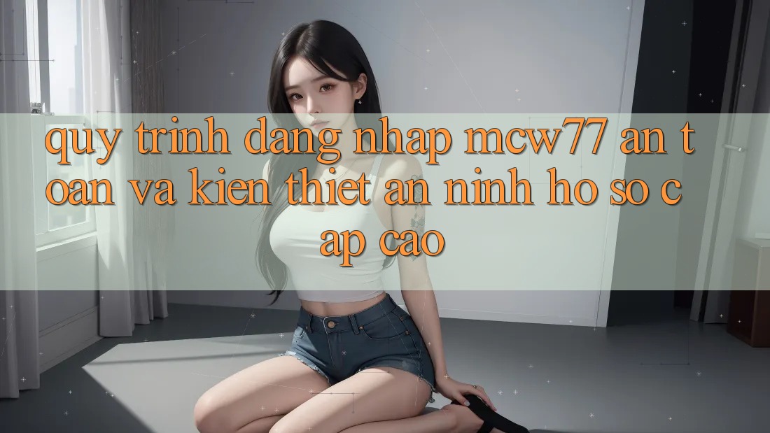 Quy Trình Đăng Nhập MCW77 An Toàn Và Kiến thiết An ninh Hồ sơ Cấp Cao Quy Trình Đăng Nhập MCW77 An Toàn Và Kiến thiết An ninh Hồ sơ Cấp Cao