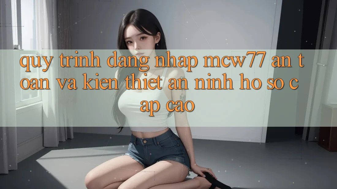 Quy Trình Đăng Nhập MCW77 An Toàn Và Kiến thiết An ninh Hồ sơ Cấp Cao