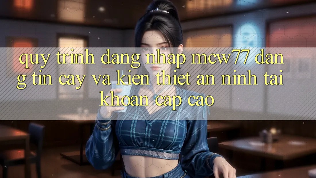 Quy Trình Đăng Nhập MCW77 Đáng tin cậy Và Kiến thiết An ninh Tài khoản Cấp Cao