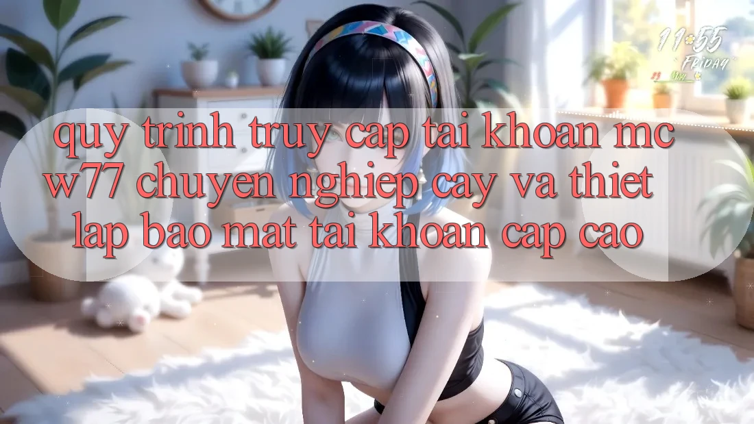 Quy Trình Truy cập tài khoản MCW77 Chuyên nghiệp cậy Và Thiết Lập Bảo Mật Tài Khoản Cấp Cao