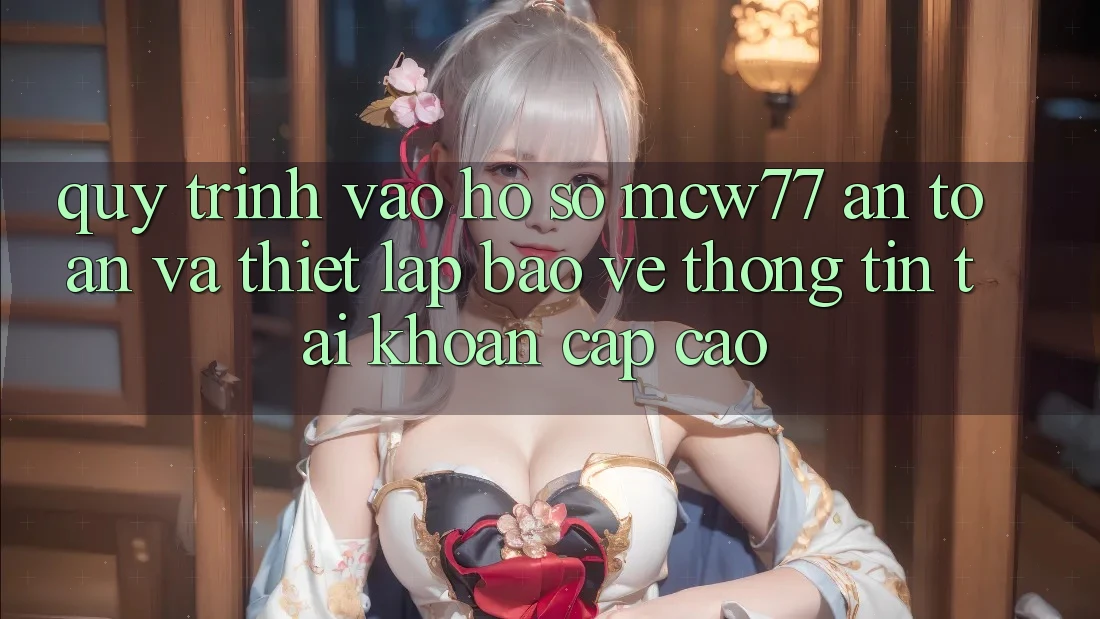 Quy Trình Vào hồ sơ MCW77 An Toàn Và Thiết lập Bảo vệ thông tin Tài Khoản Cấp Cao Quy Trình Vào hồ sơ MCW77 An Toàn Và Thiết lập Bảo vệ thông tin Tài Khoản Cấp Cao