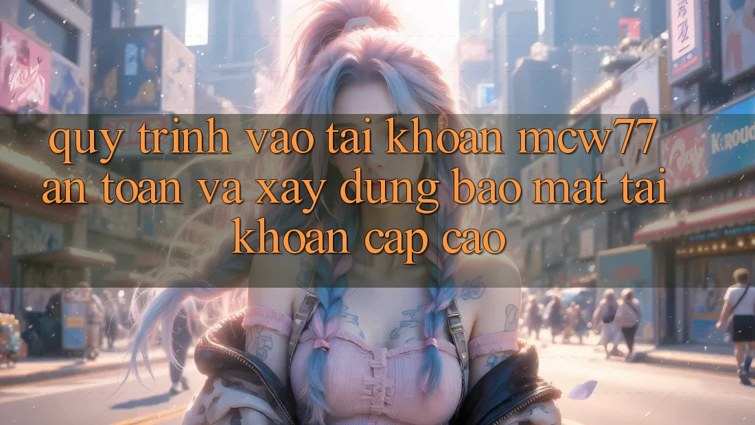 Quy Trình Vào tài khoản MCW77 An Toàn Và Xây dựng Bảo Mật Tài Khoản Cấp Cao