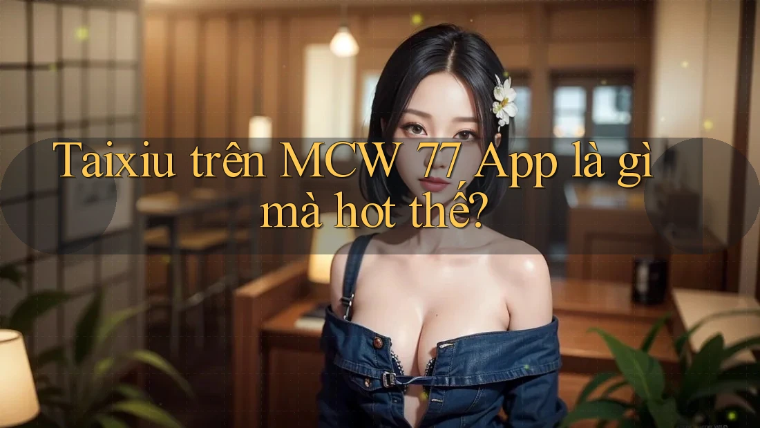 Taixiu trên MCW 77 App là gì mà hot thế?