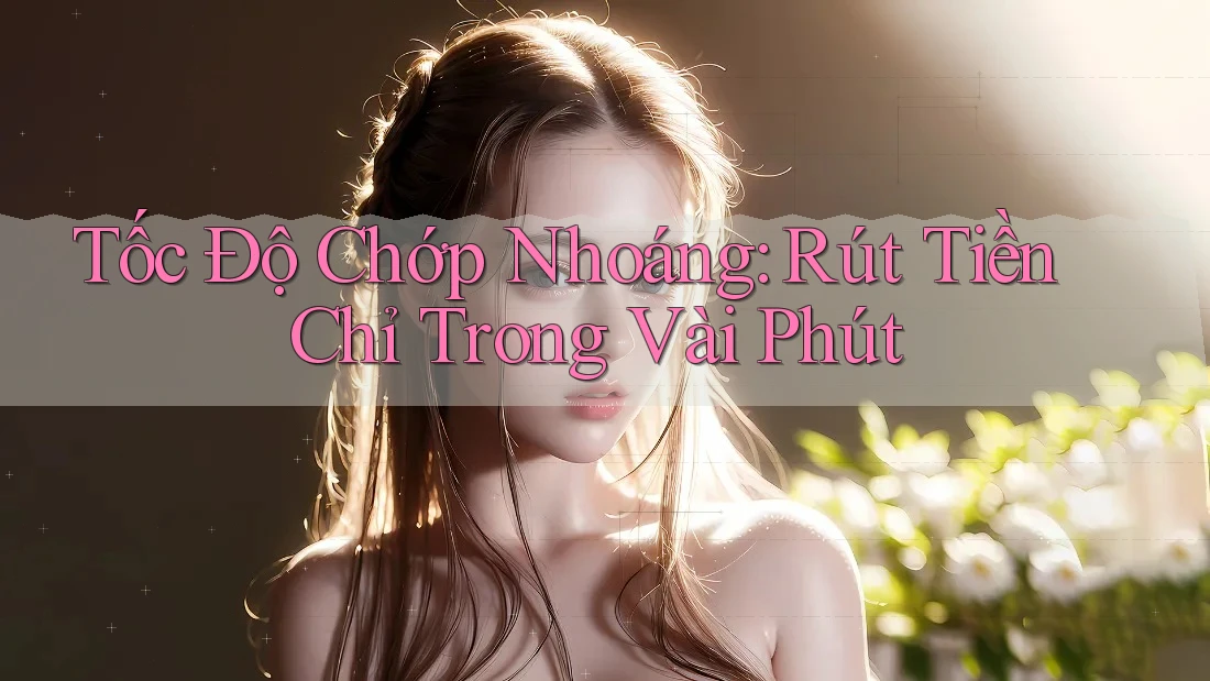 Tốc Độ Chớp Nhoáng: Rút Tiền Chỉ Trong Vài Phút Tốc Độ Chớp Nhoáng: Rút Tiền Chỉ Trong Vài Phút