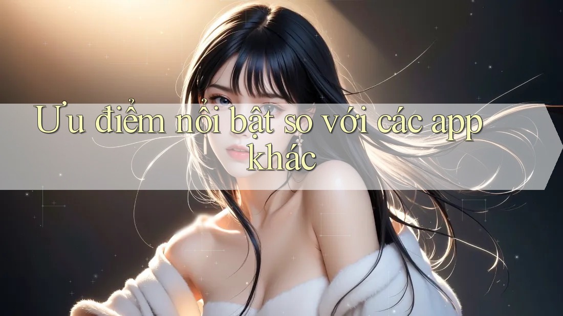 Ưu điểm nổi bật so với các app khác Ưu điểm nổi bật so với các app khác